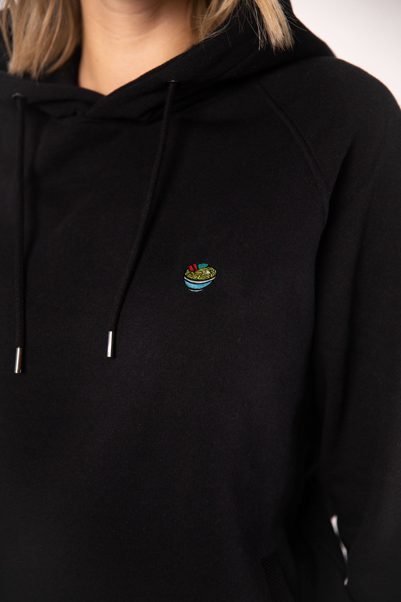 Ramen | Bestickter Bio-Baumwoll Frauen Hoodie